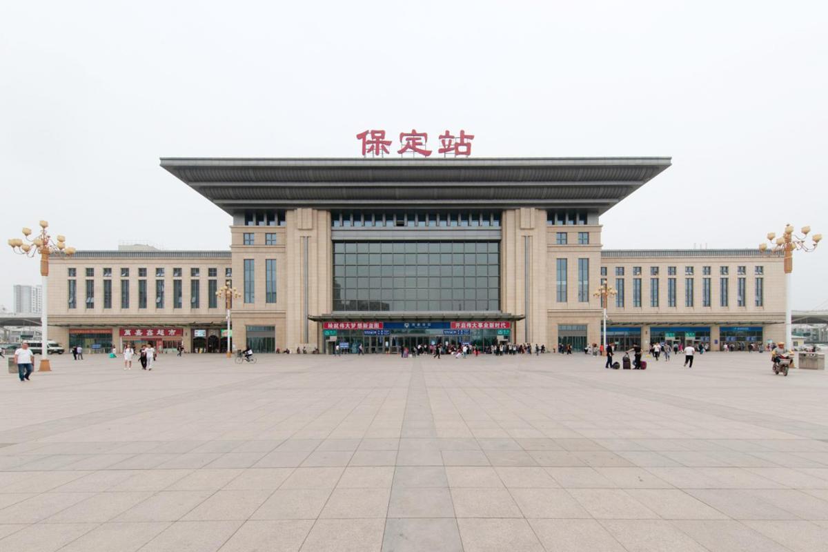 Baoding Lianchi-Baoding Railway Station- Locals Apartment 00171670 Exteriör bild